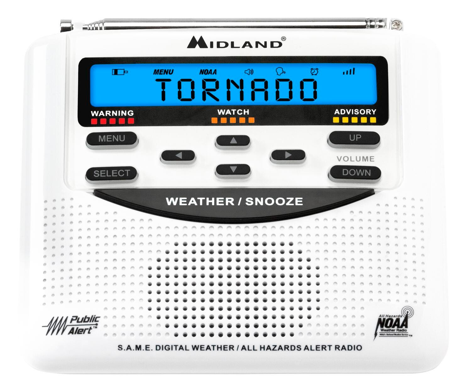 Midland WR120 NOAA Weather Alert Radio 2130087